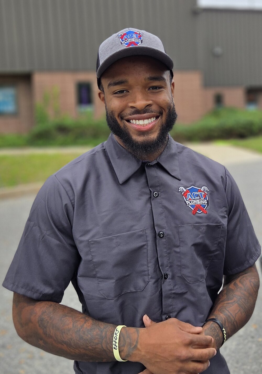 Dre Freeman, Apprentice Plumber at ACT Plumbing